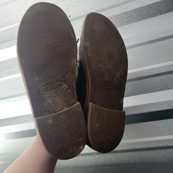 Clarks Leather Chukka Desert Boots 2 Eye 15522 Mens Size 8.5 M - Picture 6 of 6